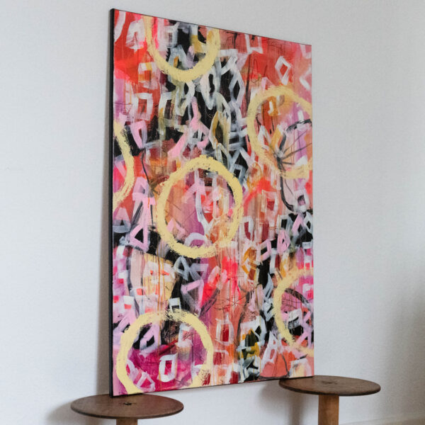 Canvas 10 | Abstract Painting | 100 x 70 cm